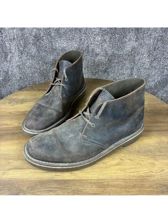 Clarks Bushacre Men’s Leather Shoes 9.5 15522