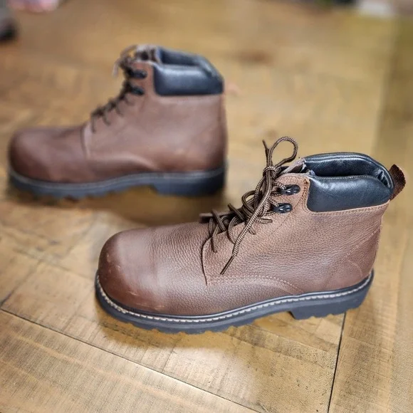 Masterson Boot Co Mens 10 EW Leather Composite Toe Work Boots ASTM F2413-18‎