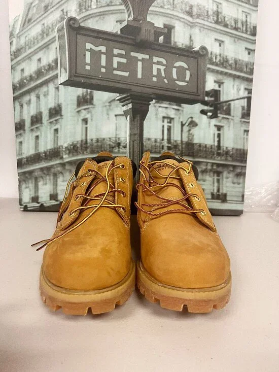 Timberland TB073538 Men’s Wheat Waterproof Low Top Oxford Work Boots