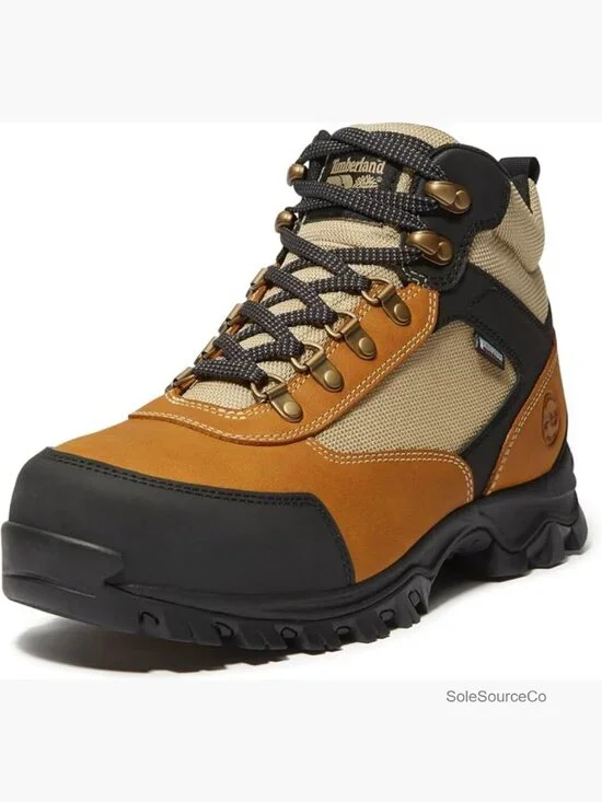 Steel Toe Waterproof Industrial Hiker Work Boot Lace-Up 6-Inch Ankle