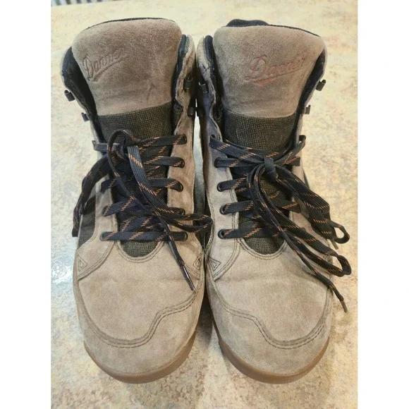 Danner Skyridge Dark Earth Mens 13 Waterproof Hiking Boots Brown Suede 30162