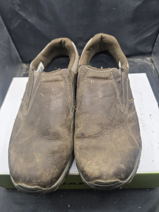 Merrell Brown Slip-On Leather Work Boots