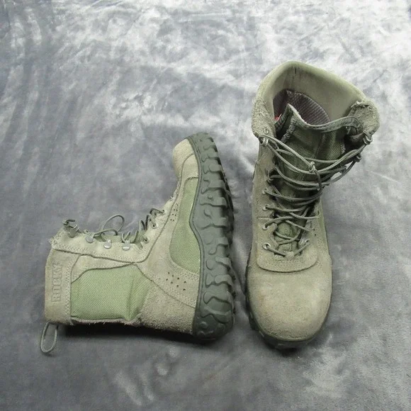 Rocky S2V Boots Mens 9M Green Enhanced Jungle‎ Puncture Resistant C027 Steel Toe