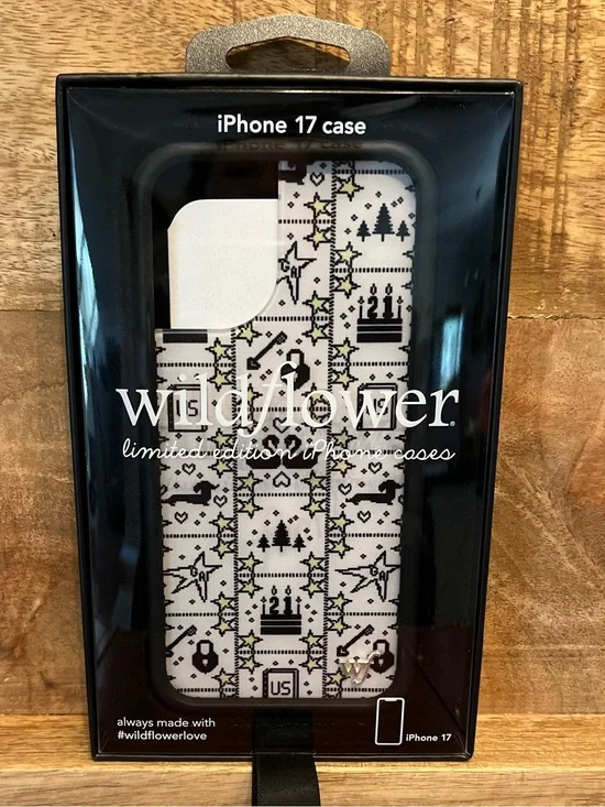 New Gracie Abram’s Wildflowers iPhone 17 Case, Cross-stitch Pattern