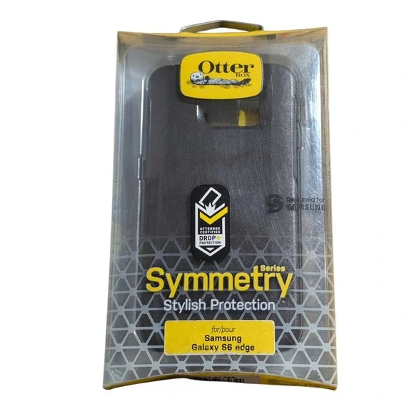 i3. OtterBox Symmetry Case For Samsung Galaxy S6 edge‎ In Black