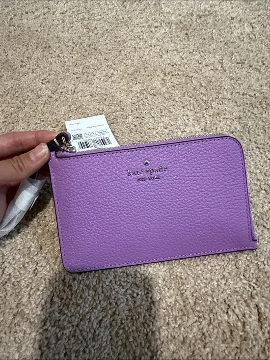 Purple Kate Spade Wallet