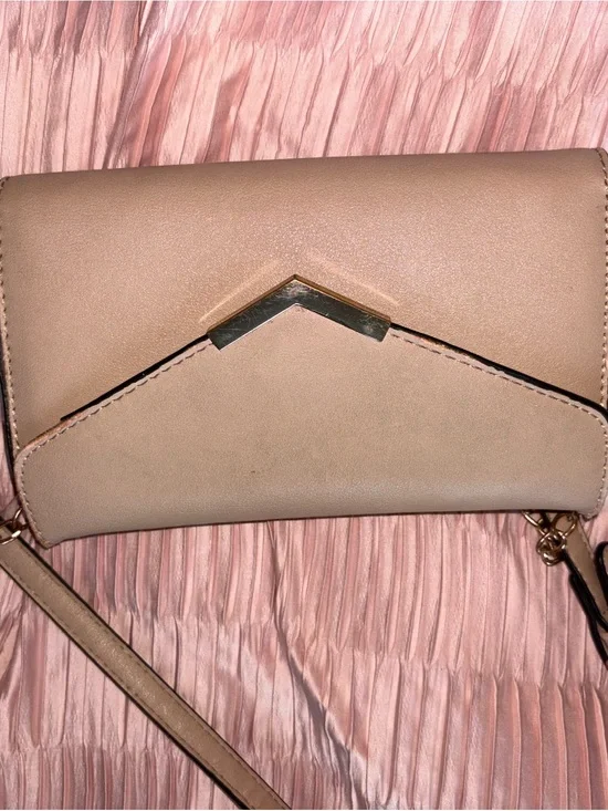 Classic Taupe Crossbody Clutch - Women Bags