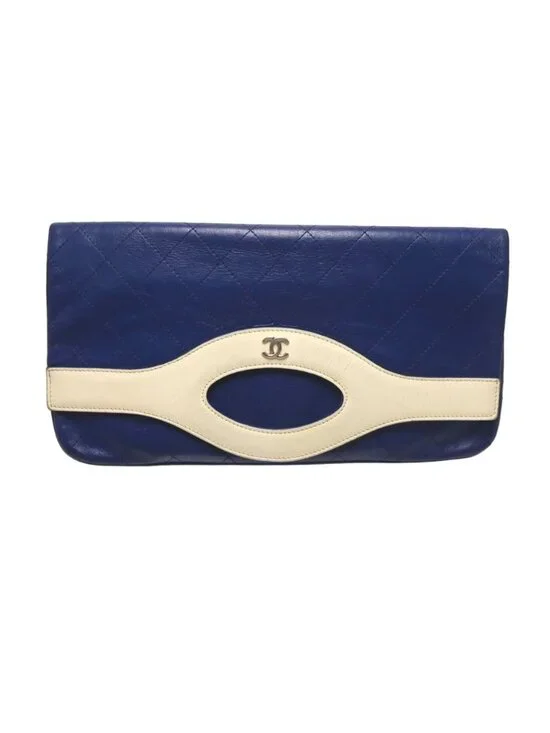Chanel 27 Calf Leather Clutch