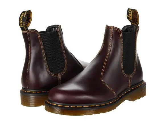 DR. MARTENS UNISEX 2976 CHELSEA BOOT, BLACK INUCK, 11 US WOMEN / 10 US MEN