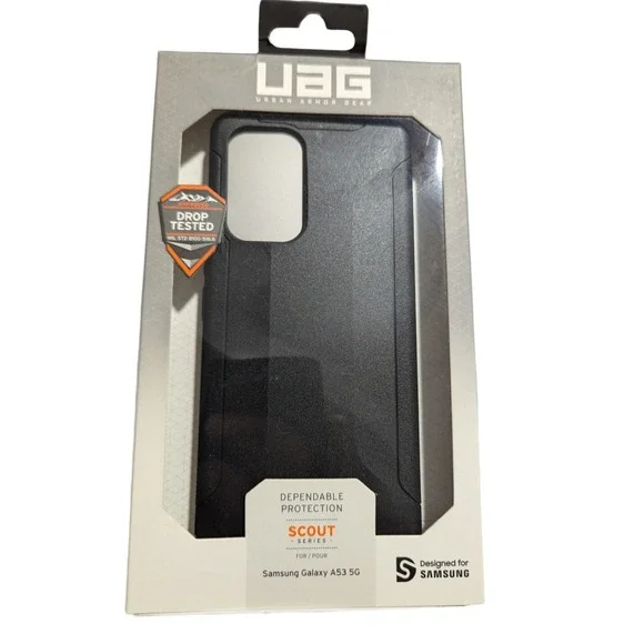 W6. UAG‎ Scout Series Case for Samsung Galaxy A53 5G In Black