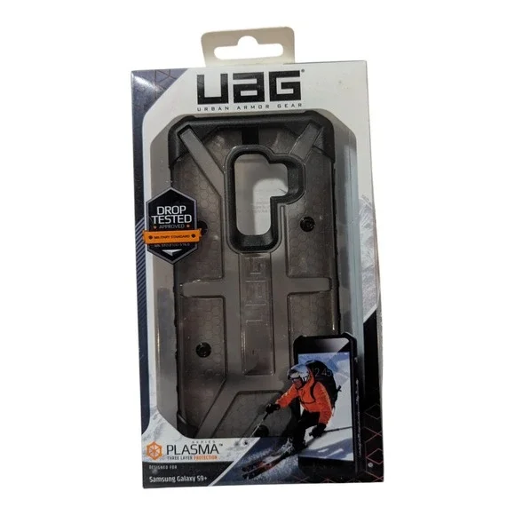 F7. UAG Urban Armor‎ Gear Plasma Case For Samsung Galaxy S9+ Color-Smoke
