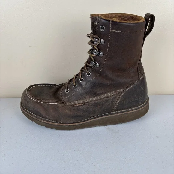 Carhartt Work Boots Men's 10.5 Brown 8