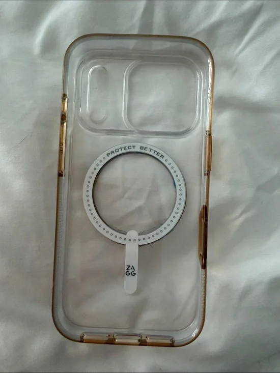 Zagg- Clear Protective Case with MagSafe Compatibility -  IPhone 17 Pro
