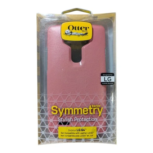 H3. OtterBox Symmetry Series Case For‎ LG G4 - Pink/Gray
