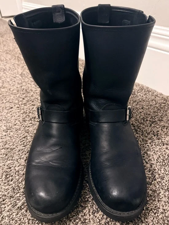 Men’s Frye Engineer Boots Black Size 13