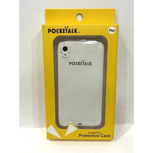 Pocketalk Plus Protective Case Clear TPU Cover OEM Genuine Accessory New