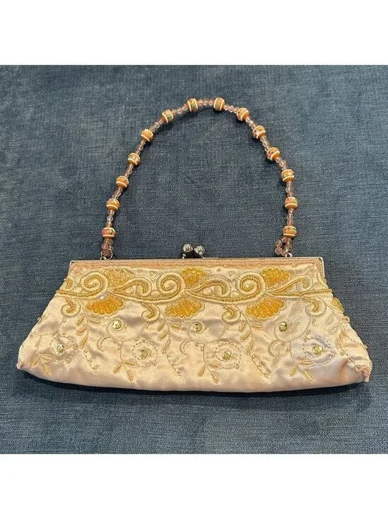 Vintage Beaded Evening Bag by Chateau. Excellent pre owned condition.