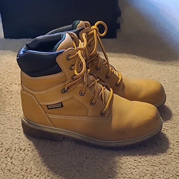 Brahma H2O resistant work boots, sz 12 extra wide