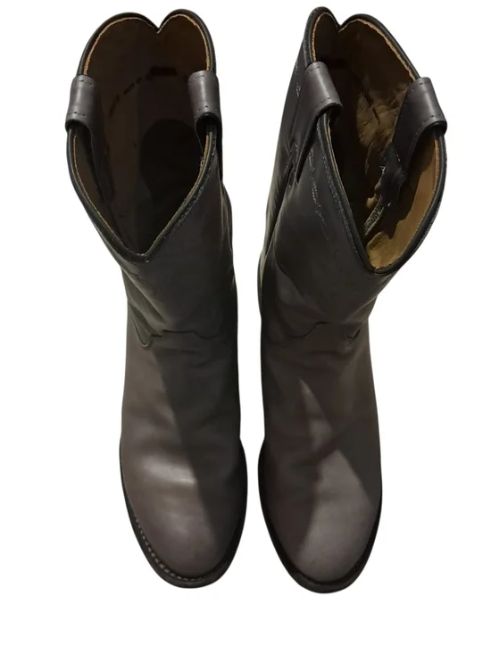Justin Boots men's Gray Mid-Calf  Leather Boots