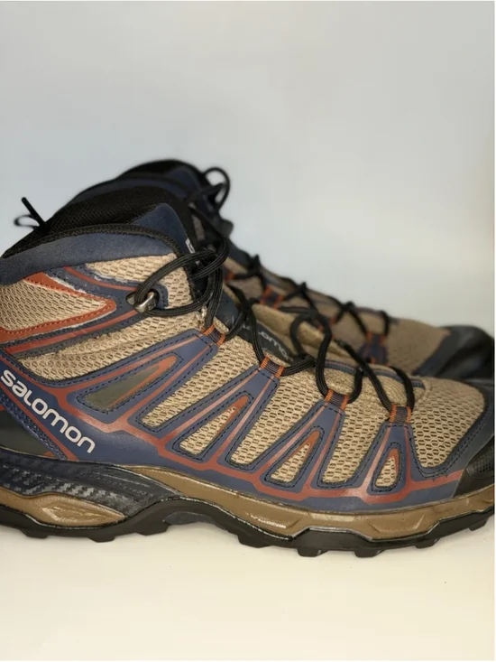 Salomon Trail Shoe Mens 11.5 X Ultra Mid Aero Boot Running Hiking