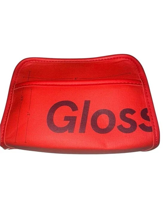 Glossier Mini Red Makeup Bag