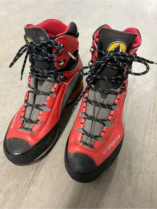 La Sportiva Red and Black Men’s Hiking Boots size 43