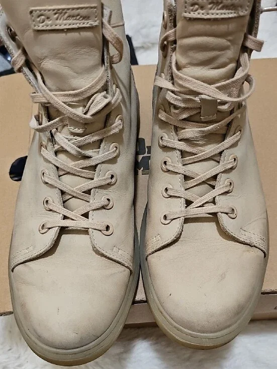 Dr. Martens Leather Boots Size 10