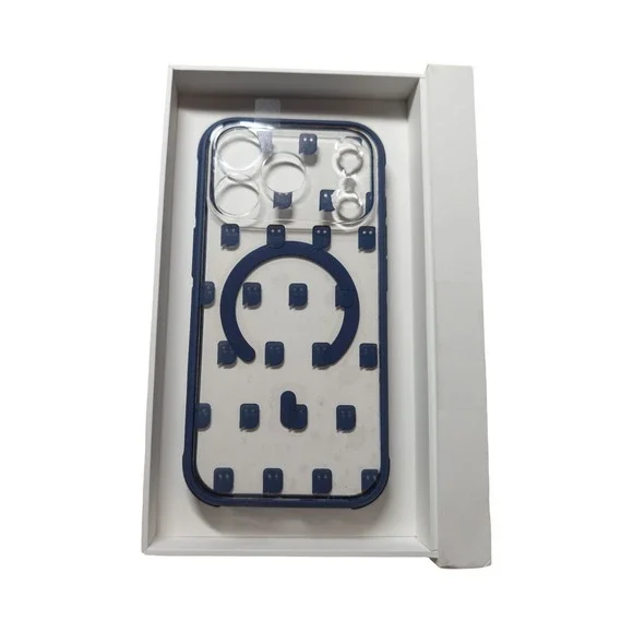 D3-O Dbrand Ghost Magsafe‎ Case for Apple iPhone 17 Pro - Clear/Blue