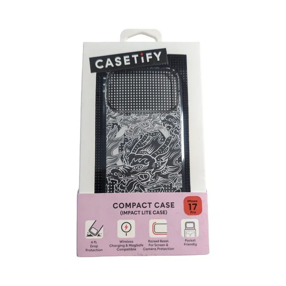 Cc7-O‎ CASETiFY Compact Case Lite Impact - Apple iPhone 17 Pro - Dragon