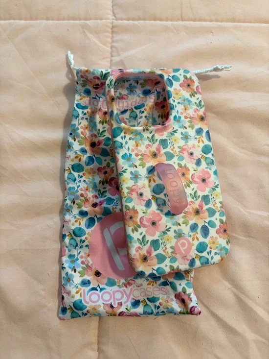 iPhone 14Pro Floral Loopy Case