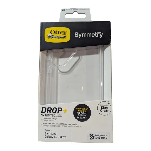 Q9.‎ Otterbox Symmetry Case for Samsung Galaxy S23 Ultra - Clear