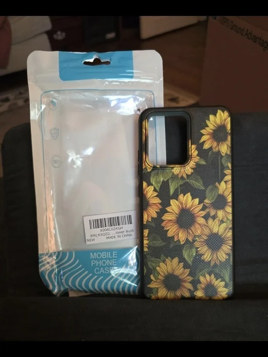 NWT HMD Vibe Phone Case Sunflower Bush Floral | RMJKXQZG Dual Layer + Screen Pro