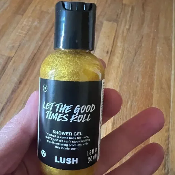 Lush Let The Good Times Roll Shower Gel 1.8 oz BRAND NEW SEALED DISCONTINUED