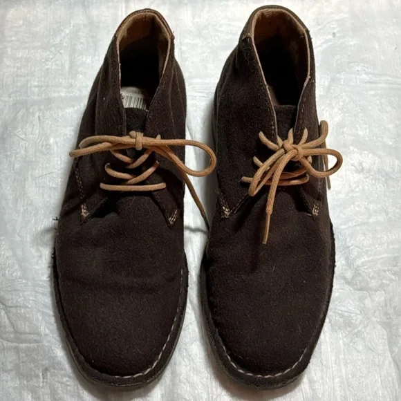 J.‎ Murphy brown lace up Faux suede men’s chukka boots Sz 8.5