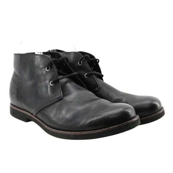 UGG Men's Dagmann Chukka Black Boots‎ - Size 11.5