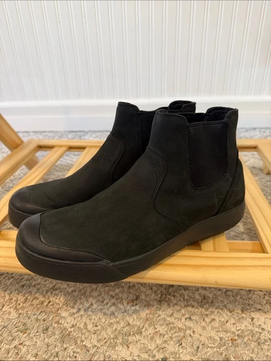 Keen Women's Black Suede Chukka Chelsea Boots US 9.5 EU 40 UK 7 CM 26.5 Solid