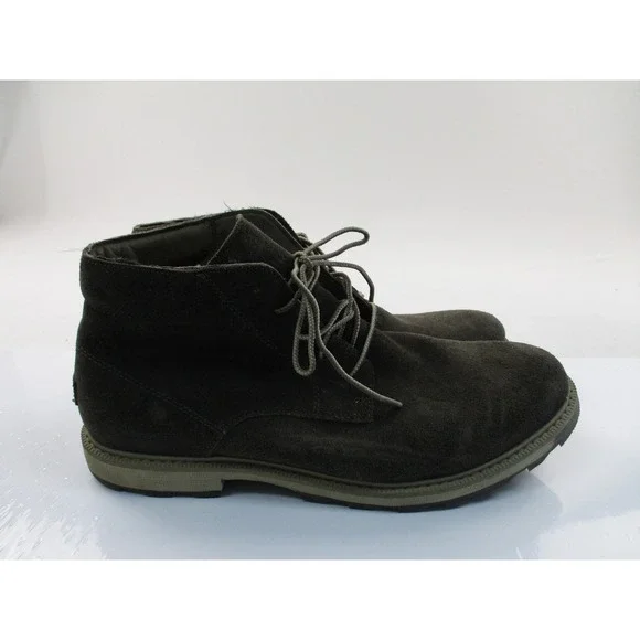 Sorel Chukka Boots Mens 11.5 Brown Waterproof Suede Lace Up Utility Boot