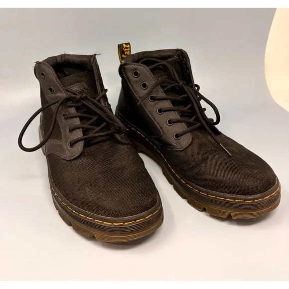Dr. Martens Bonny Black Canvas Chukka Boots Men's US 10 UK 9 EU 43