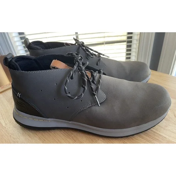 Skechers Streetwear Men Air Cooled Delson-Clenton Chelsea Boot 65695 Size‎ 13