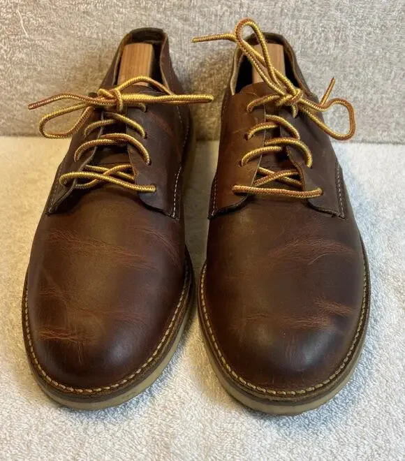 Red Wing Heritage 3303 Copper Rough and Tough Weekender Oxford Shoes US 9 D