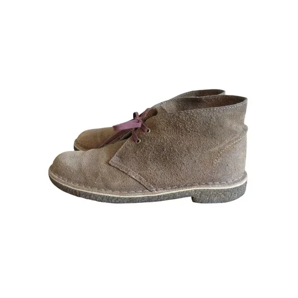 Clarks Originals Desert Boot Brown Suede Chukka Boots Womens 9‎ 70304