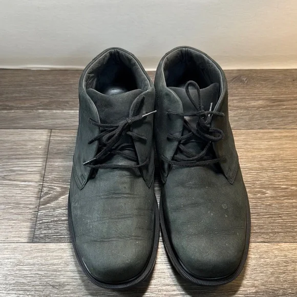 SAS dark gray men’s ankle boots comfortable boots size 13 wide (s11)