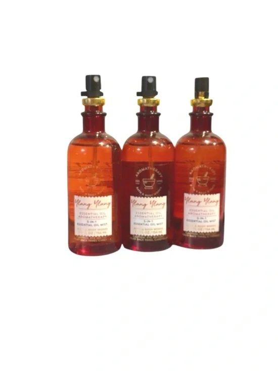 3 Aromatherapy Ylang Ylang Essential Oil Mists