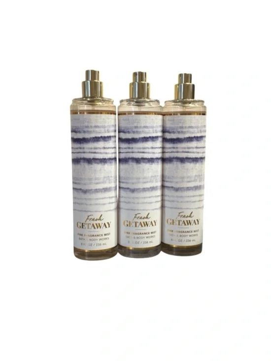 3 Fresh Getaway Fragrance Mists