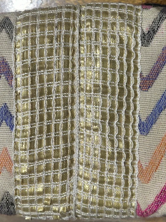 Lovestitch Gold Accent Zipper Cosmetic Pouch NWOT