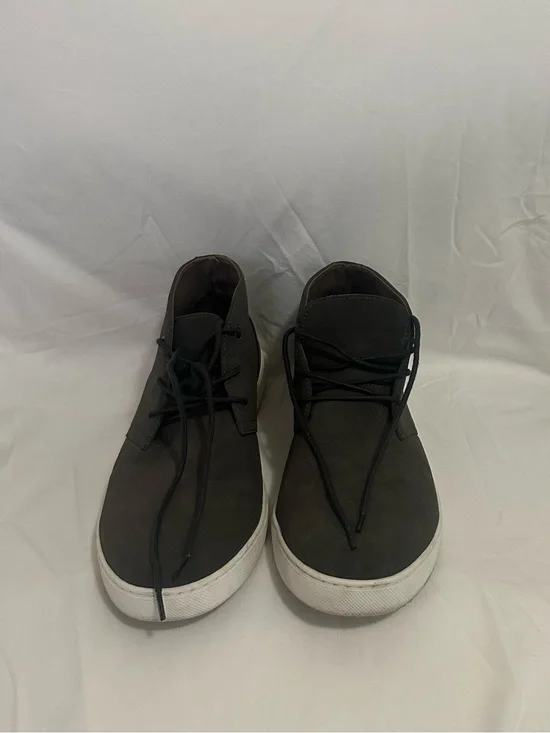 Aldo Men's Dark Gray Chukka Boots with White Sole
