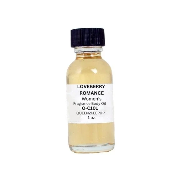 Loveberry Romance (Women) Body Oil 1 oz Fragrance All Natural Scent