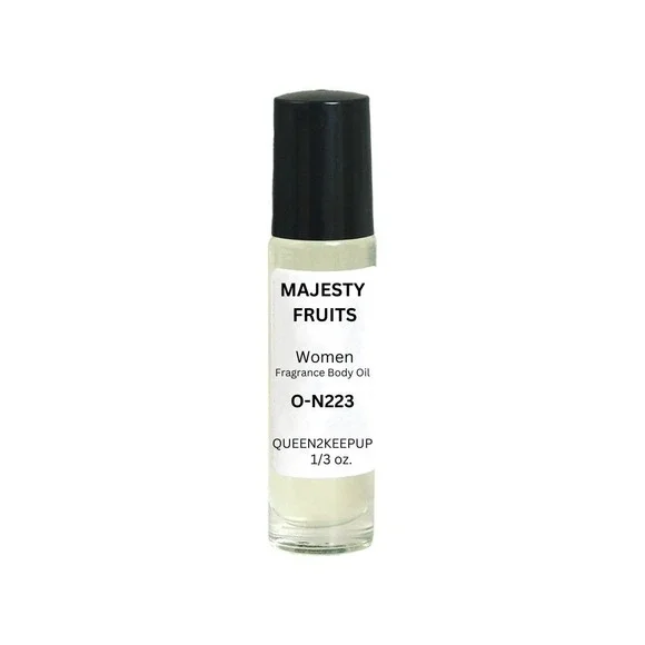 Majesty Fruits (Women) Body Oil 10 ml Fragrance All Natural 1/3 oz Roll-On Scent