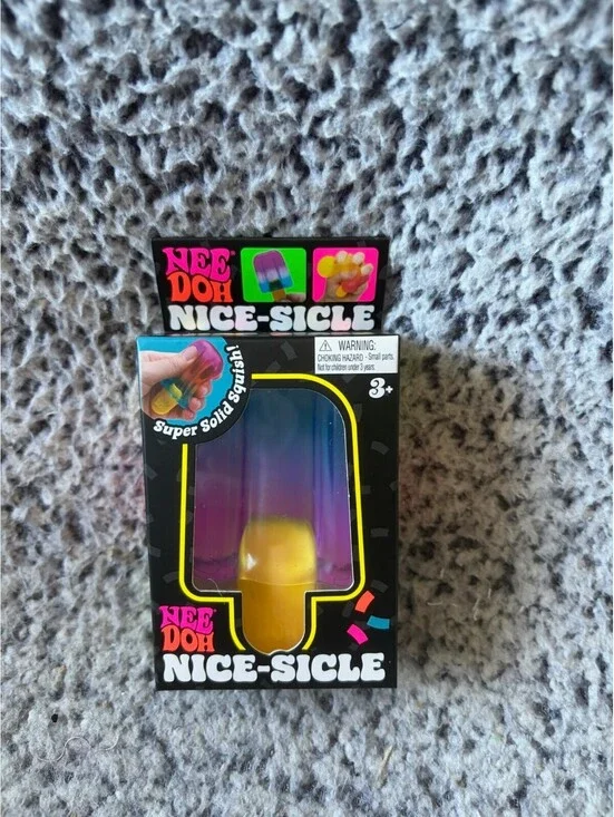 Nee Doh Nice-Sicle Popsicle Fidget New In Box Toy Squish (1pc Random Color)