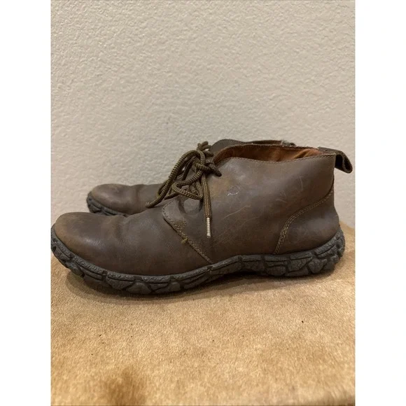 Born Brown Leather Chukka Boots‎ Mens Size 11 Casual Comfort Ankle Rugged
